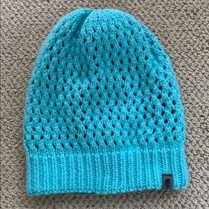 NorthFace Blue Knitted Beanie